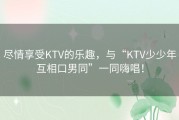 尽情享受KTV的乐趣，与“KTV少少年互相口男同”一同嗨唱！