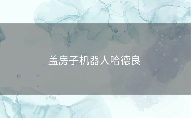 盖房子机器人哈德良 